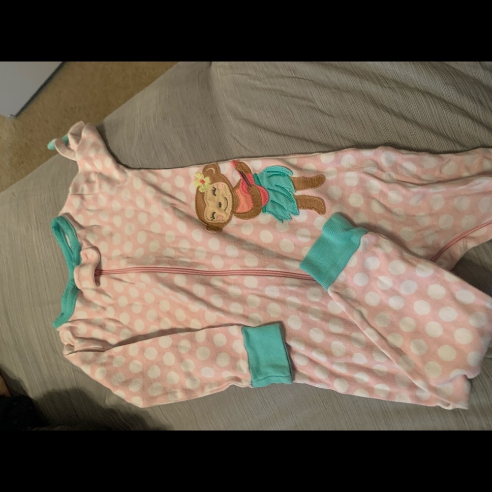 Baby sleeping onesie